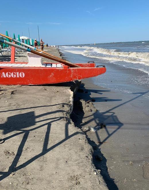 Emergenza erosione È bastata poca pioggia a far tornare i disagi