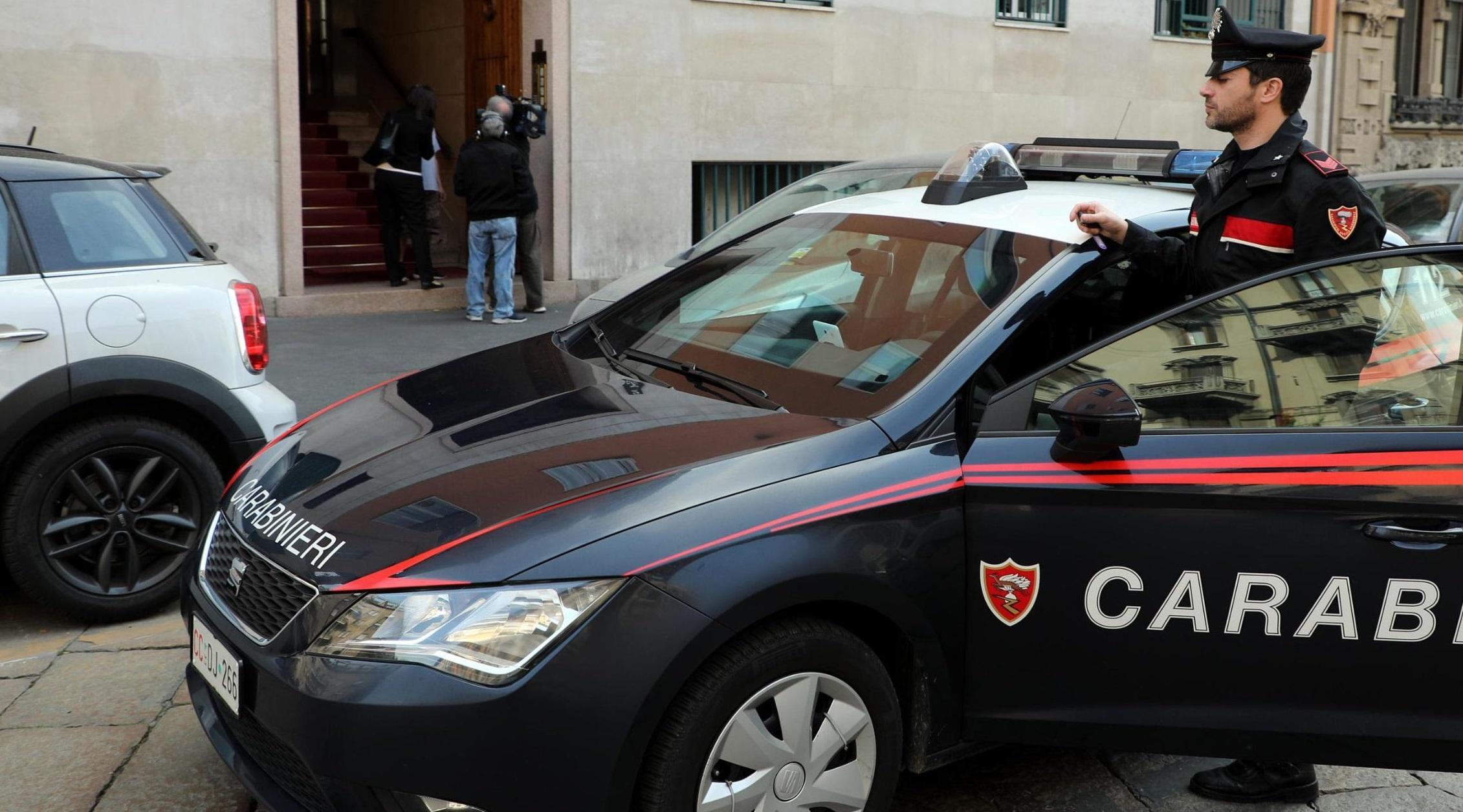 Le indagini dei carabinieri