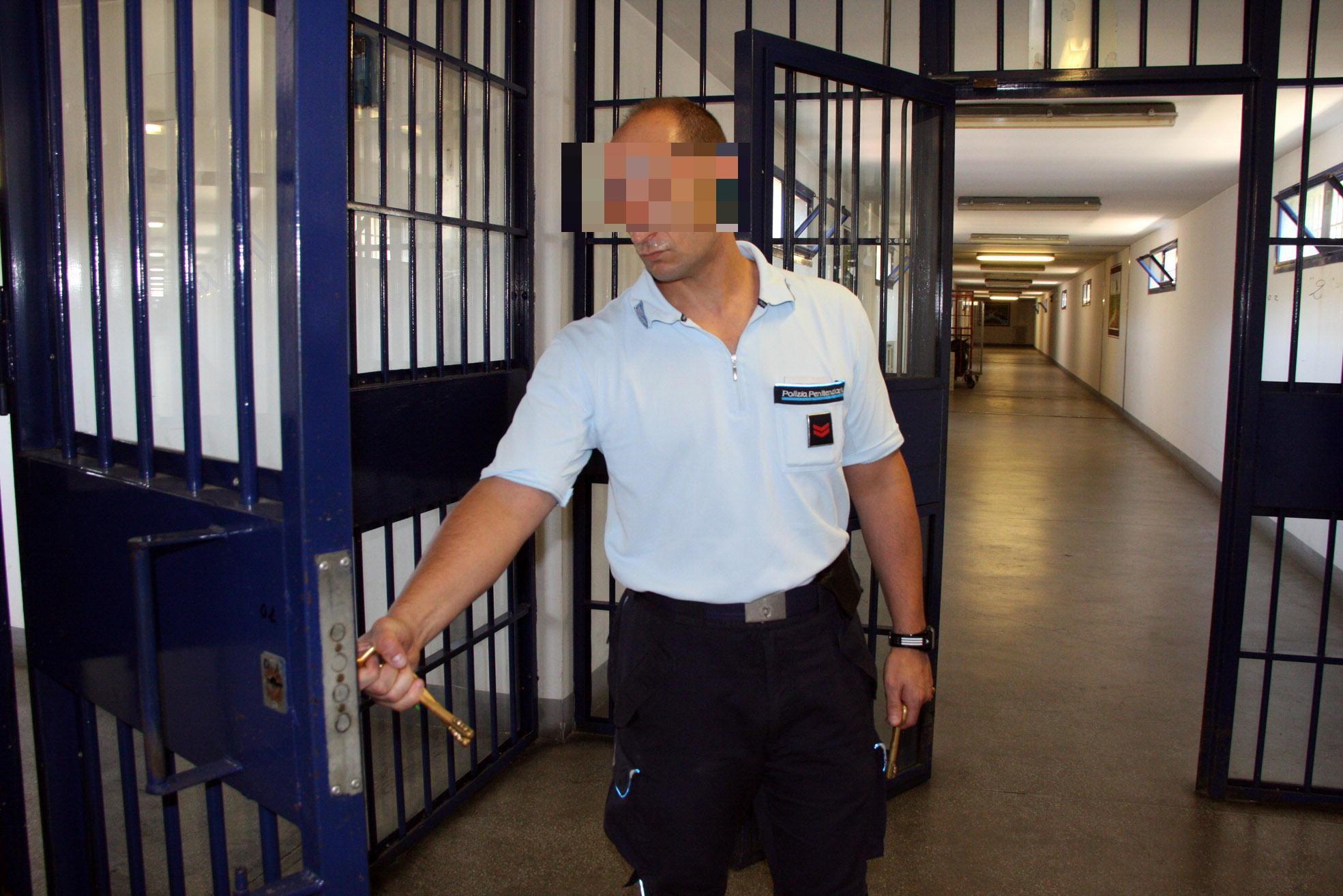 L'interno del carcere della Dogaia