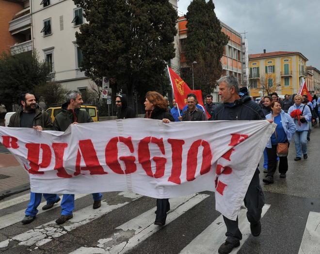 Piaggio, sciopero contro la riforma del lavoro 