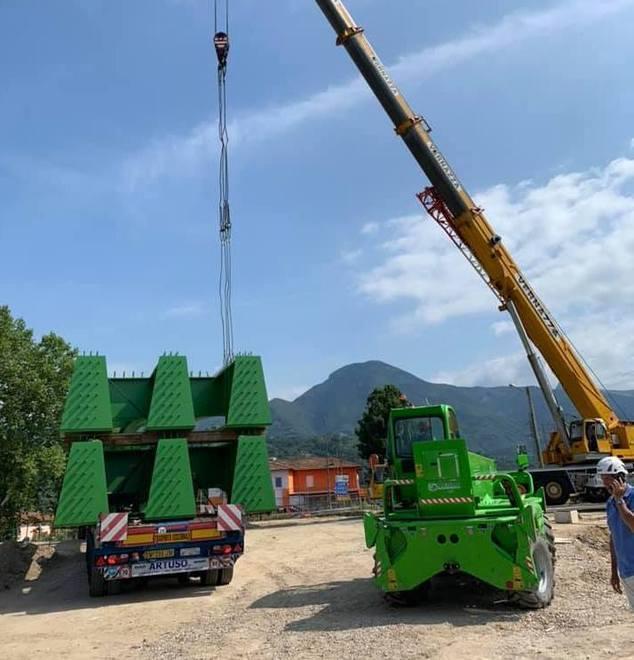 Arrivato il nuovo Ponte di Sasso