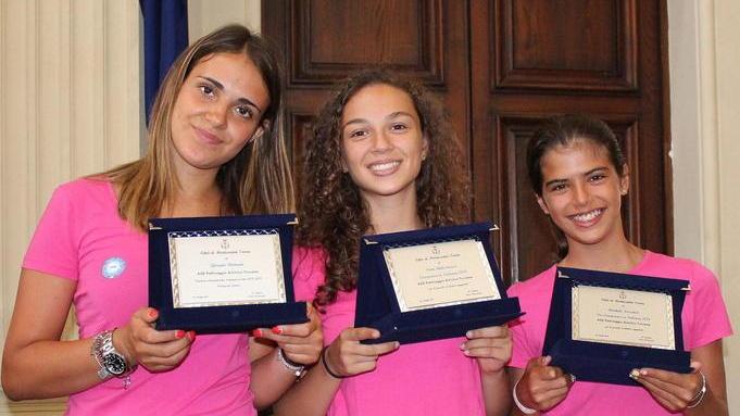 Le “farfalle con i pattini” premiate da Baroncini