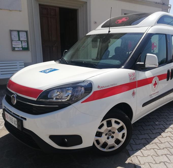 Croce rossa, il nuovo mezzo è il frutto delle donazioni