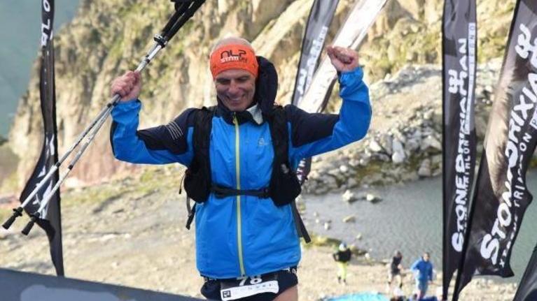Nuoto, bici e corsa di fondo Graziano Sodi è quinto allo StoneBrixiaMan 2019
