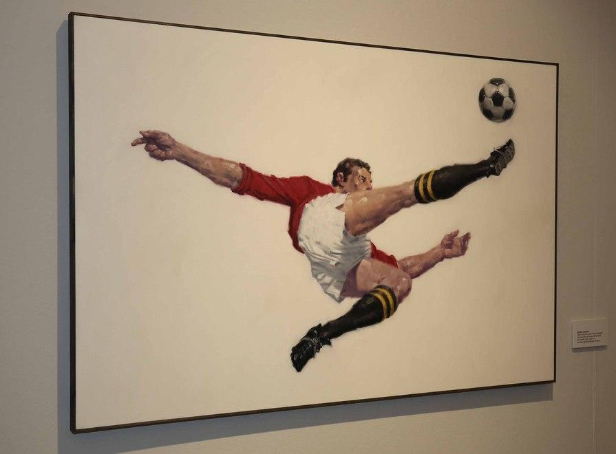 Nei Chiostri lo sport del calcio in una mostra tra foto e pittura