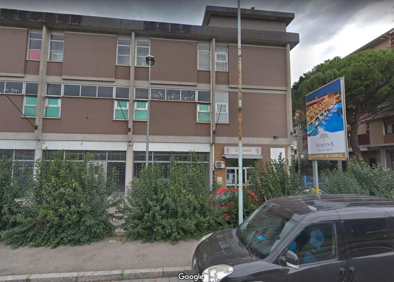 La palazzina di viale Marconi che ospita una palestra e una scuola di musica