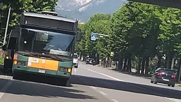 Due autobus guasti passeggeri costretti a scendere sotto il sole