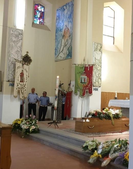 L’addio commosso ad Adriano Morganti dalla sua comunità