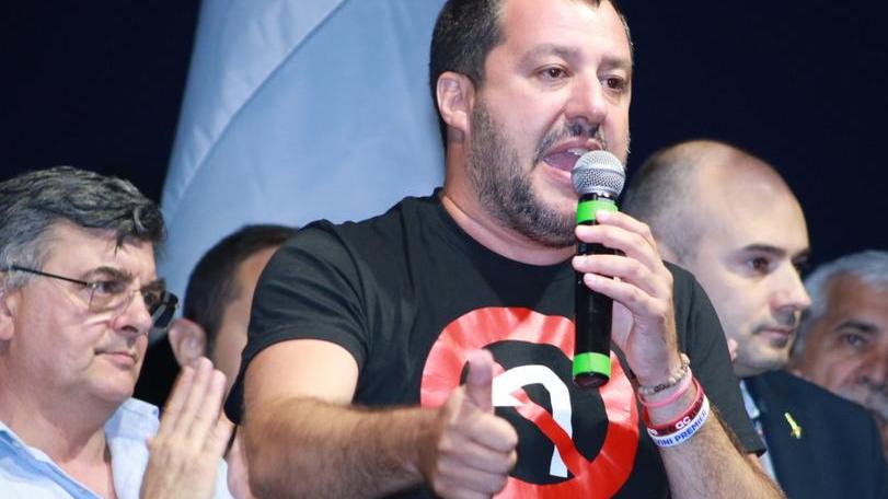 Sassuolo, Salvini: «C’è aria di cambiamento, vi libereremo»