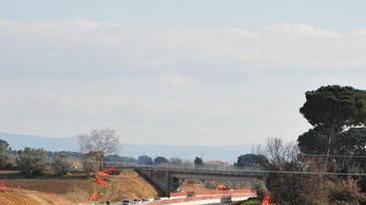 Casa con vista autostrada Protesta a Collemezzano