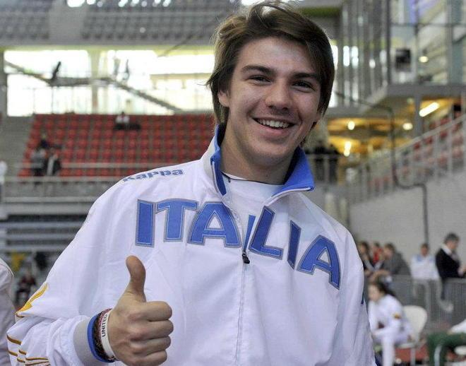 Jacopo Rinaldi talento della sciabola 