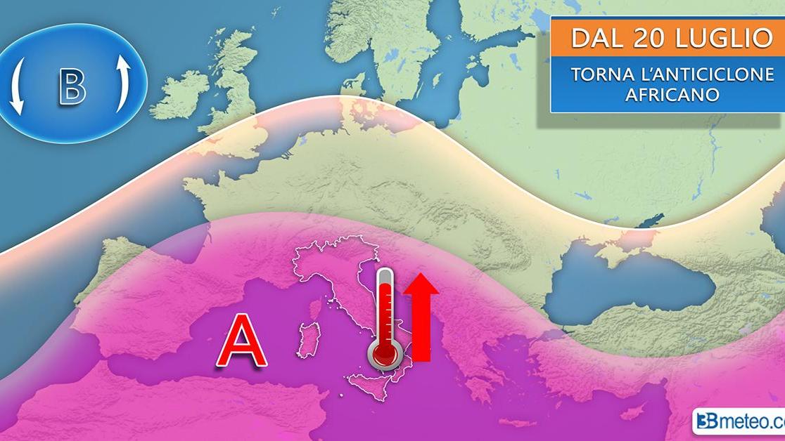 Meteo, in arrivo nuova ondata di caldo afoso