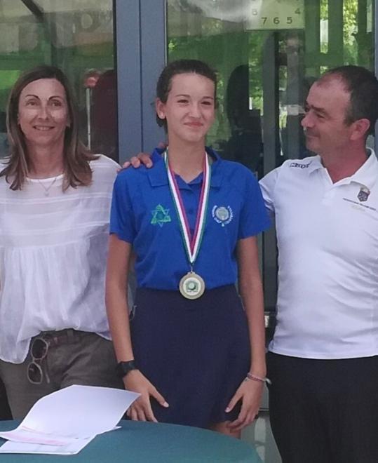 Sveva La Rocca trionfa nella categoria Lady U14 