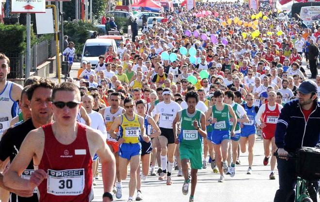 Tutta la città di Pistoia alla 25ª Maratonina 
