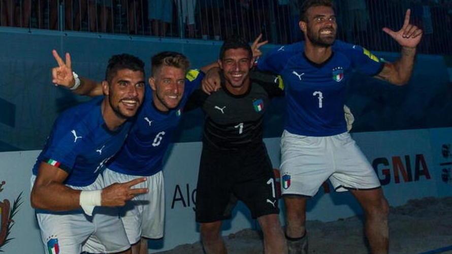 I quattro moschettieri viareggini vestono l’azzurro