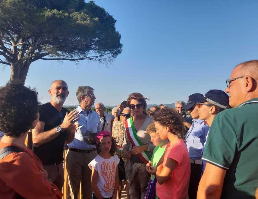 Inaugurata la nuova passerella ciclopedonale