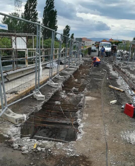 Cantiere a Lugnano «Avanti senza intoppi» 