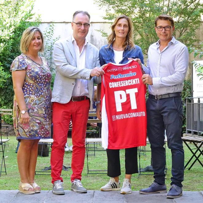 Da sinistra Maila Bettaccini, Pier Luigi Lorenzini, Ilaria Nardi e Maurizio Laudicino (Foto Gori)