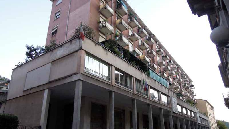 La sede provinciale dell'Erp a Carrara