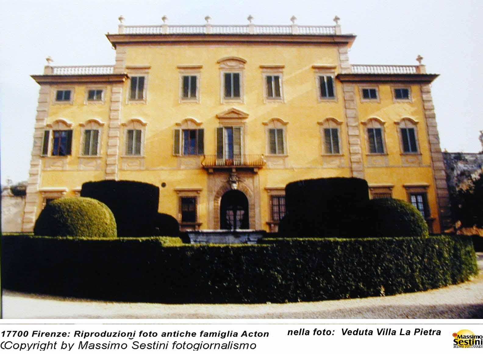 Foto villa La Pietra (foto Massimo Sestini)