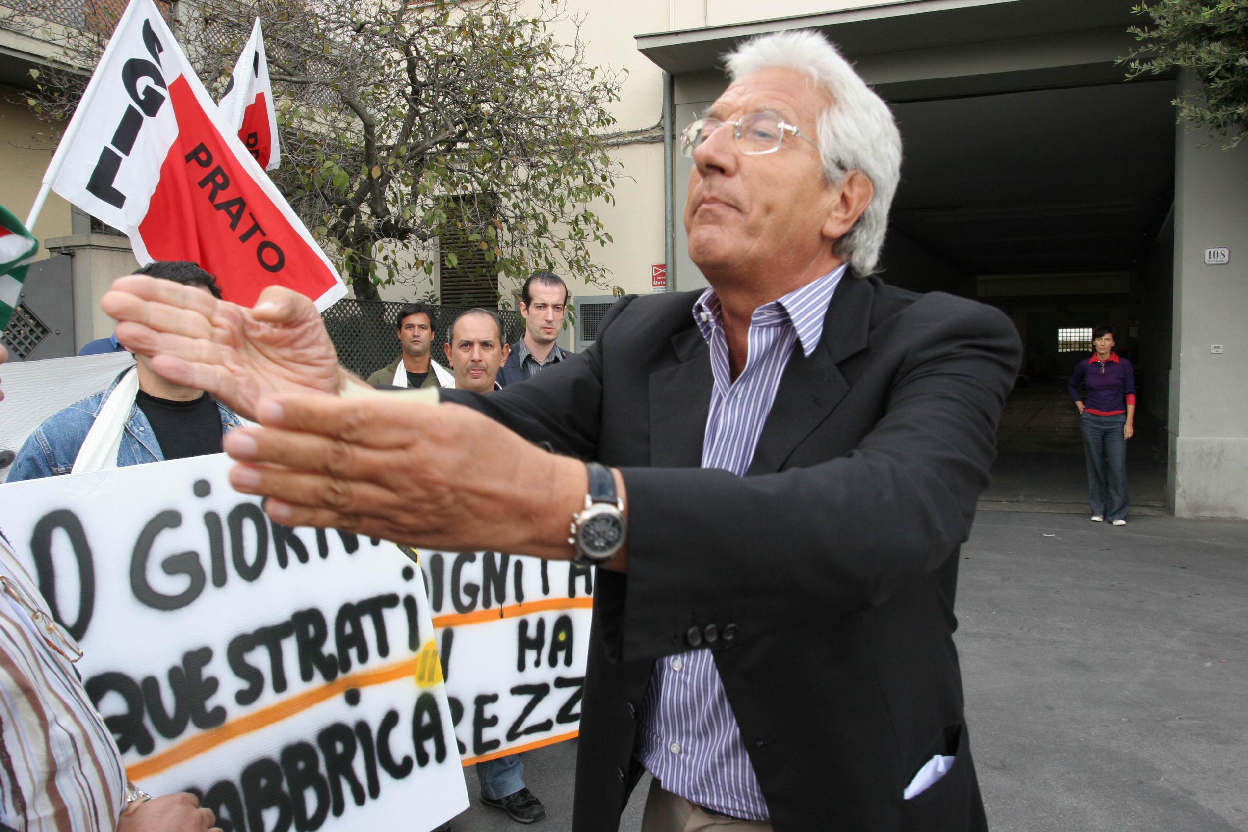 L'industriale Piero Bellucci