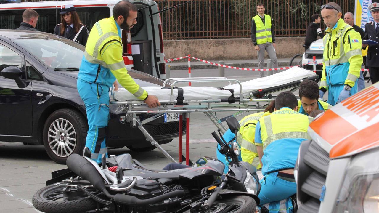 La scena di un incidente (archivio)