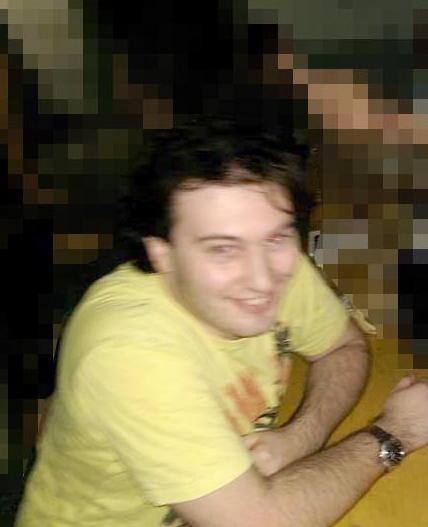 Danny Scotto durante una serata trascorsa con l’amico ucciso