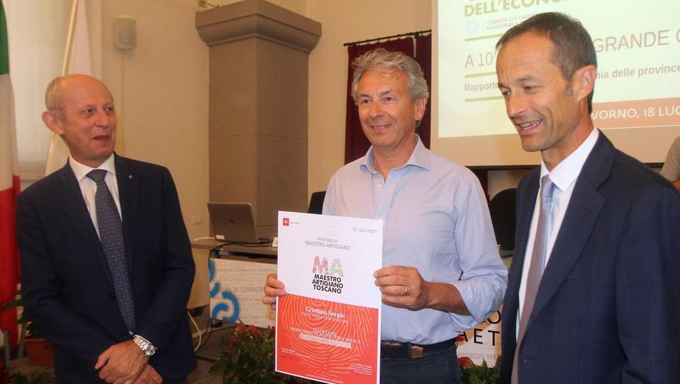 Alla Camera di Commercio premiati i maestri artigiani 