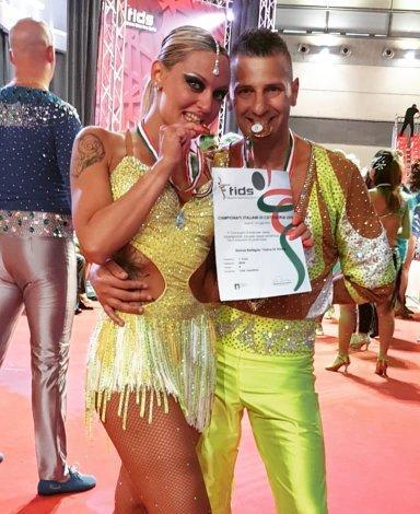 Medaglia d’oro in pista per Serena e Felice
