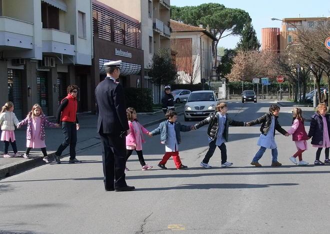 Diploma di pedone per i baby alunni della Poggio Fiorito 