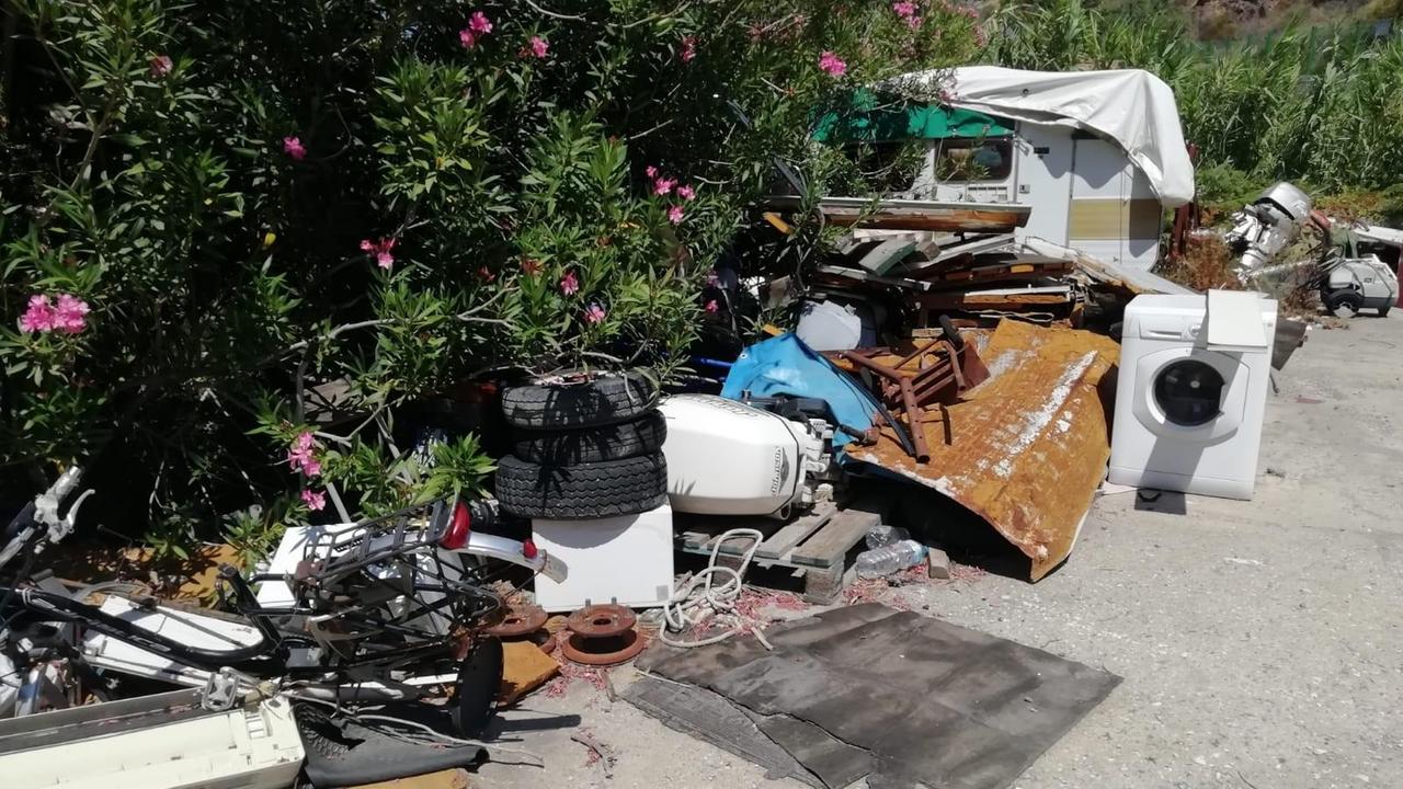 La discarica scoperta