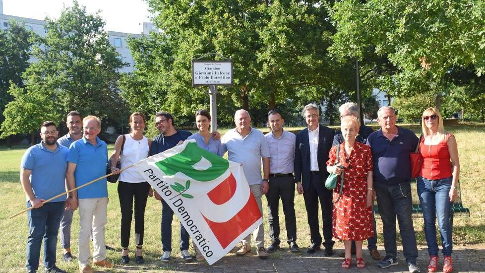 I dirigenti Pd ricordano Falcone e Borsellino