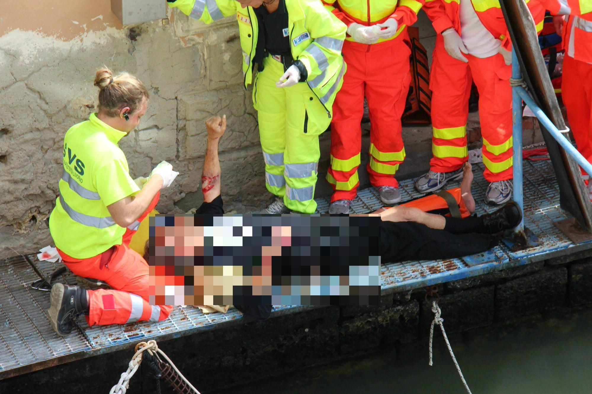 Un soccorso della Svs di via San Giovanni (foto d'archivio)
