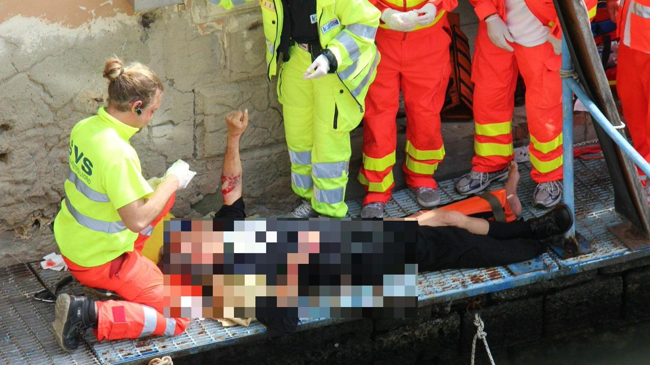 Un soccorso della Svs di via San Giovanni (foto d'archivio)