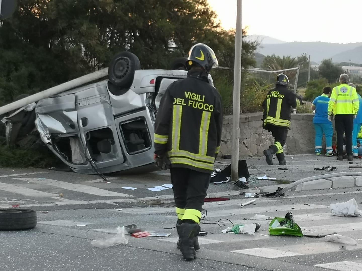 L'ultimo incidente su viale Italia (foto concessa da Maurizio Capperi)