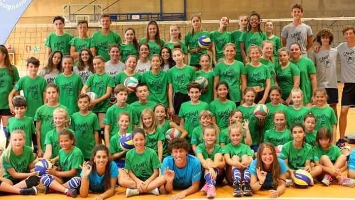 Successo del camp di pallavolo nella nuova cornice della Pinetina