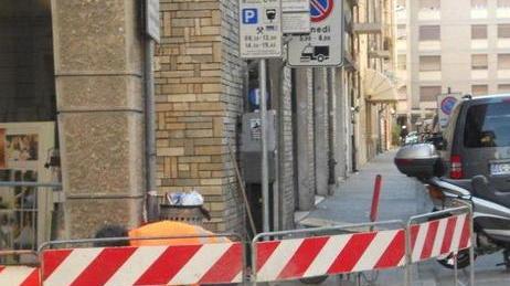 Marciapiede nuovo anti-disabile