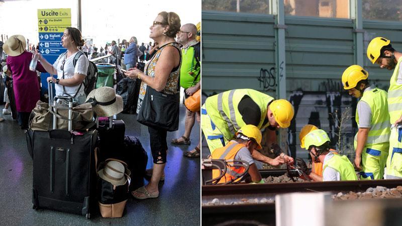 Treni nel caos, la pista del sabotaggio anarchico. S'indaga per attentato alla sicurezza dei trasporti
