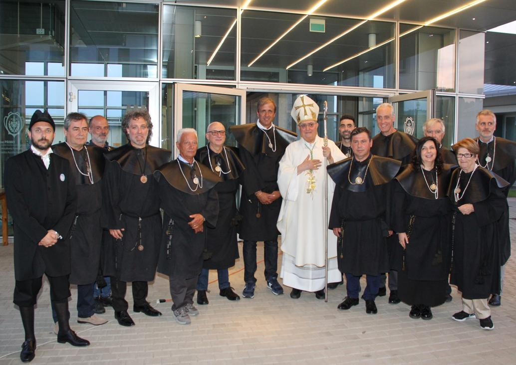 Foto di gruppo alla festa della Misericordia
