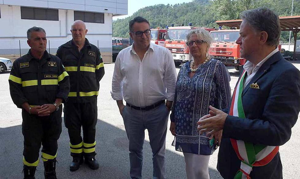 Contro il rischio incendi due pompieri in più fino al mese di settembre