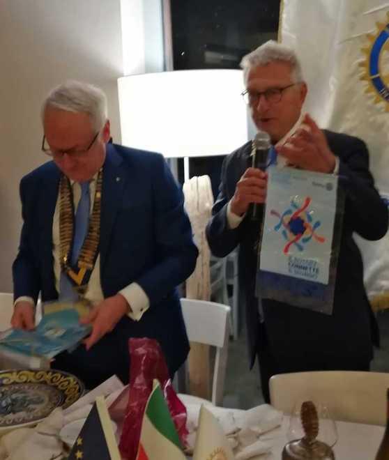 Massimo Nannipieri in visita al Rotary Club