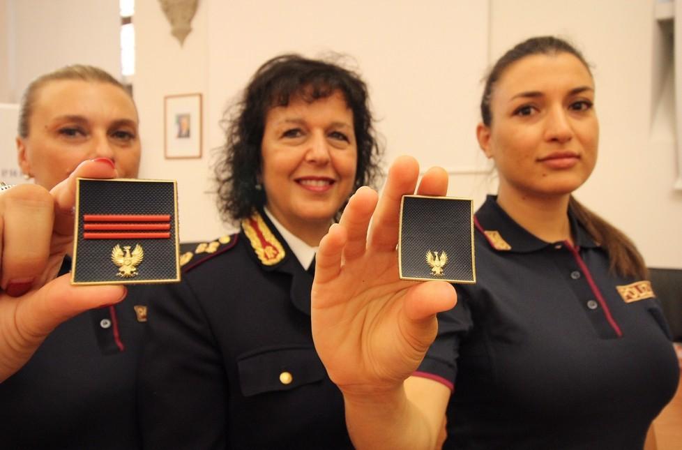 I nuovi distintivi della Polizia