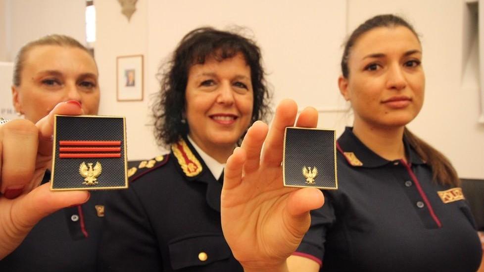 I nuovi distintivi della Polizia