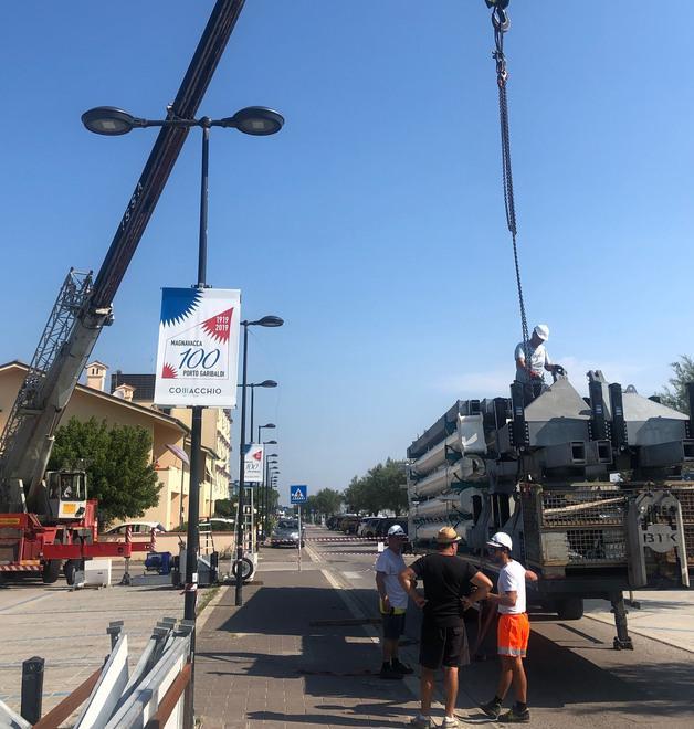 In via dei Mille è in arrivo la ruota panoramica 