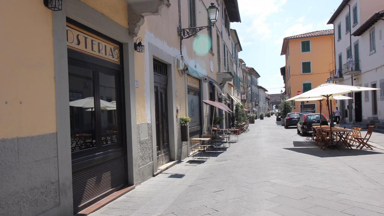 Uno scorcio di via Santa Trinita