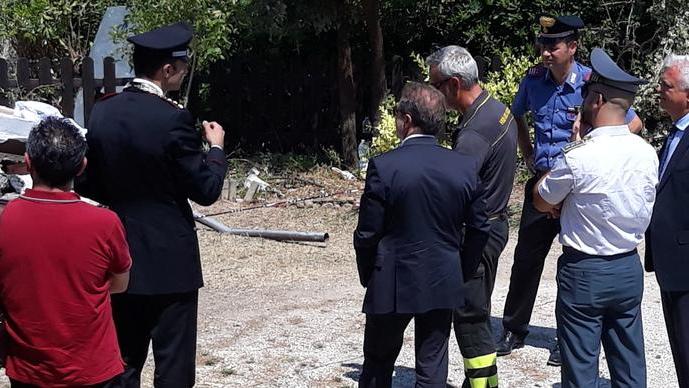 Sopralluogo tra le macerie del procuratore capo Ora via agli accertamenti