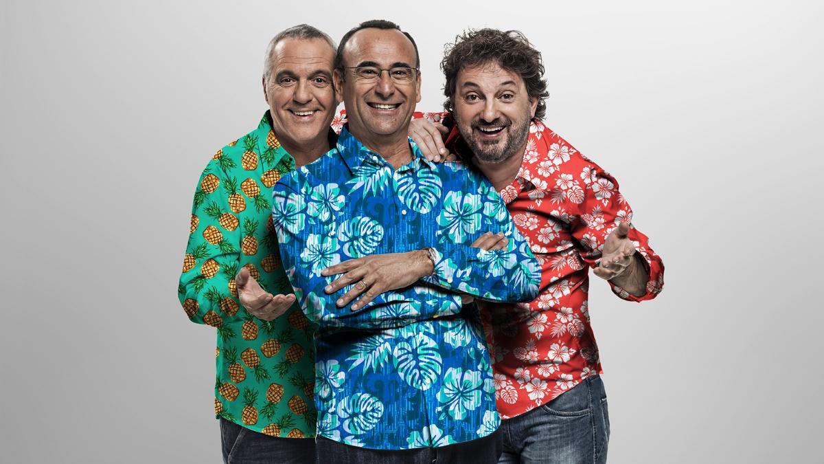 Conti, Panariello e Pieraccioni, show da capogiro: dopo 60 repliche continuano il tour