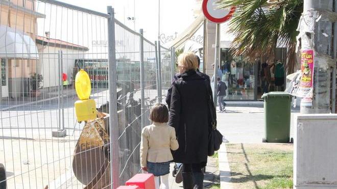 Passeggiata, cento posti auto in meno dopo i lavori