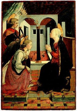 "L'annunciazione" di Filippo Lippi