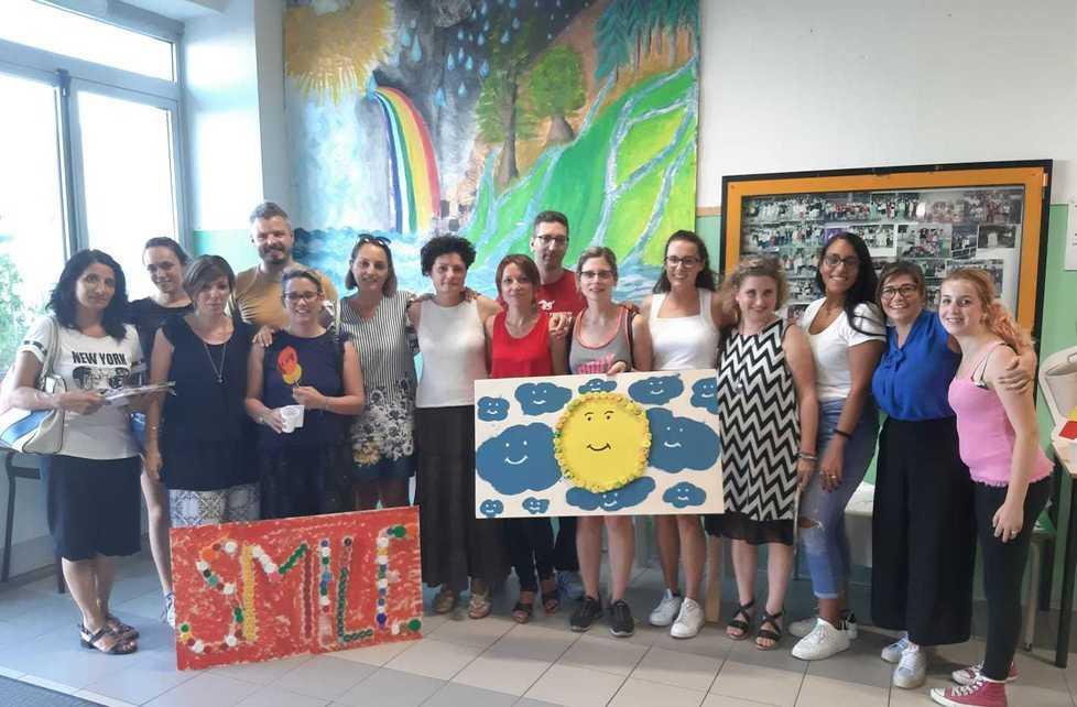 Scuola Frank Festa finale al centro estivo 